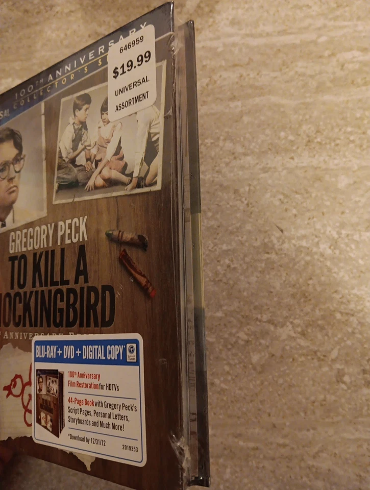 To Kill a Mockingbird (Blu-ray/DVD, Digibook, 2012, Digital Expired) BRAND NEW Foto 2 de 2