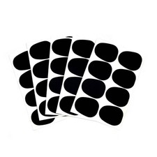 40x Black 0.8mm Alto Tenor Saxophone Clarinet Mouthpiece Cushions Patches Pads