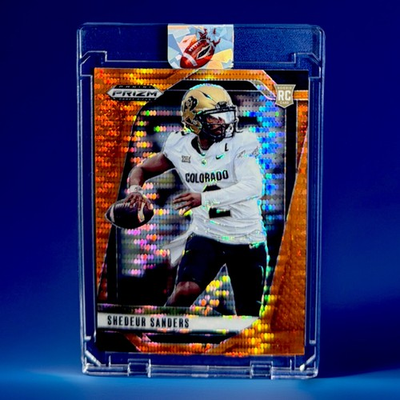 #ad #ad SHEDEUR SANDERS 2025 PRIZM DRAFT PICKS #19 ORANGE PULSAR 75 COLORADO U. $40.00