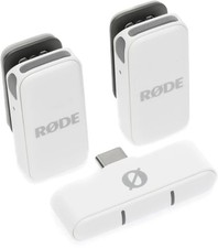 Rode Wireless Micro Microphone Kit - USB-C, White