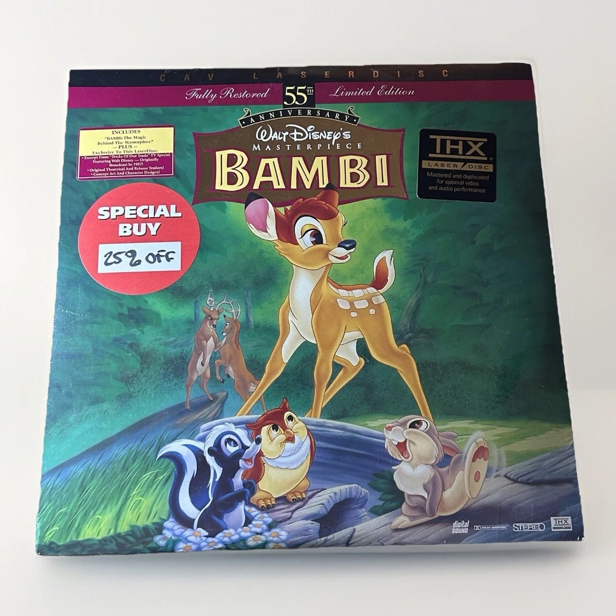 Limited Edition Fantasy Animation & Anime Movie LaserDiscs for
