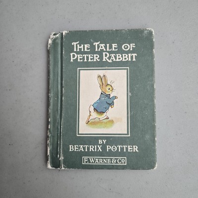 The Tale Of Peter Rabbit by Beatrix Potter Vintage Hardcover 14th Printing