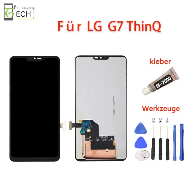 Für LG G7 ThinQ G710 LCD Display Touchscreen Bildschirm Schwarz Werkzeuge & ...