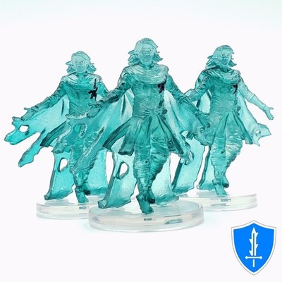 Ghost x3 - Ghost Light #26 D&D Icons of the Realms Spirit Miniature