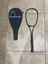 Head Squash Racket with Carry Case Cover Used