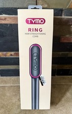 Tymo Ring Hair Straightener Brush Hot Comb 5 Heat Settings New FAST SHIPPING