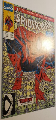 SPIDER-MAN #1 1990 Collectors アメコミリーフ SPIDER-MAN 1 Marvel Comics 1990 Direct Green Cover Version Todd