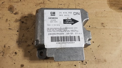 Opel Astra G Coupe 2.2 Bertone (4) Airbagsteuergerät Steuergerät Airbag 24416705