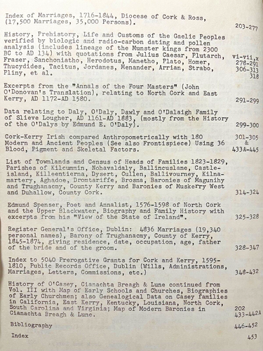 IRISH GENEALOGY: O’Kief, Coshe Mang, Slieve Lougher, Upper Blackwater in Ireland - Picture 8 of 14