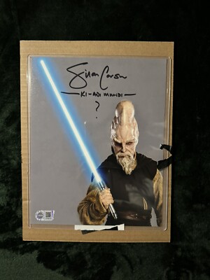 Silas Carson Autograph 8x10