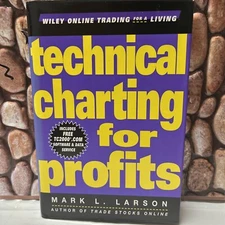 Technical Charting for Profits Plus CD-ROM by Mark L. Larson **NEW**