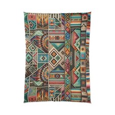 Southwestern Mexican Desert Aztec Comforter Bedspread Bed Spread Bedroom Decor