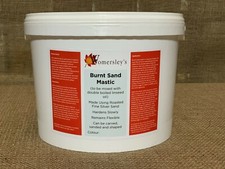 Womersleys Burnt Sand Mastic 5Ltr pointing around windows and doors (Red)