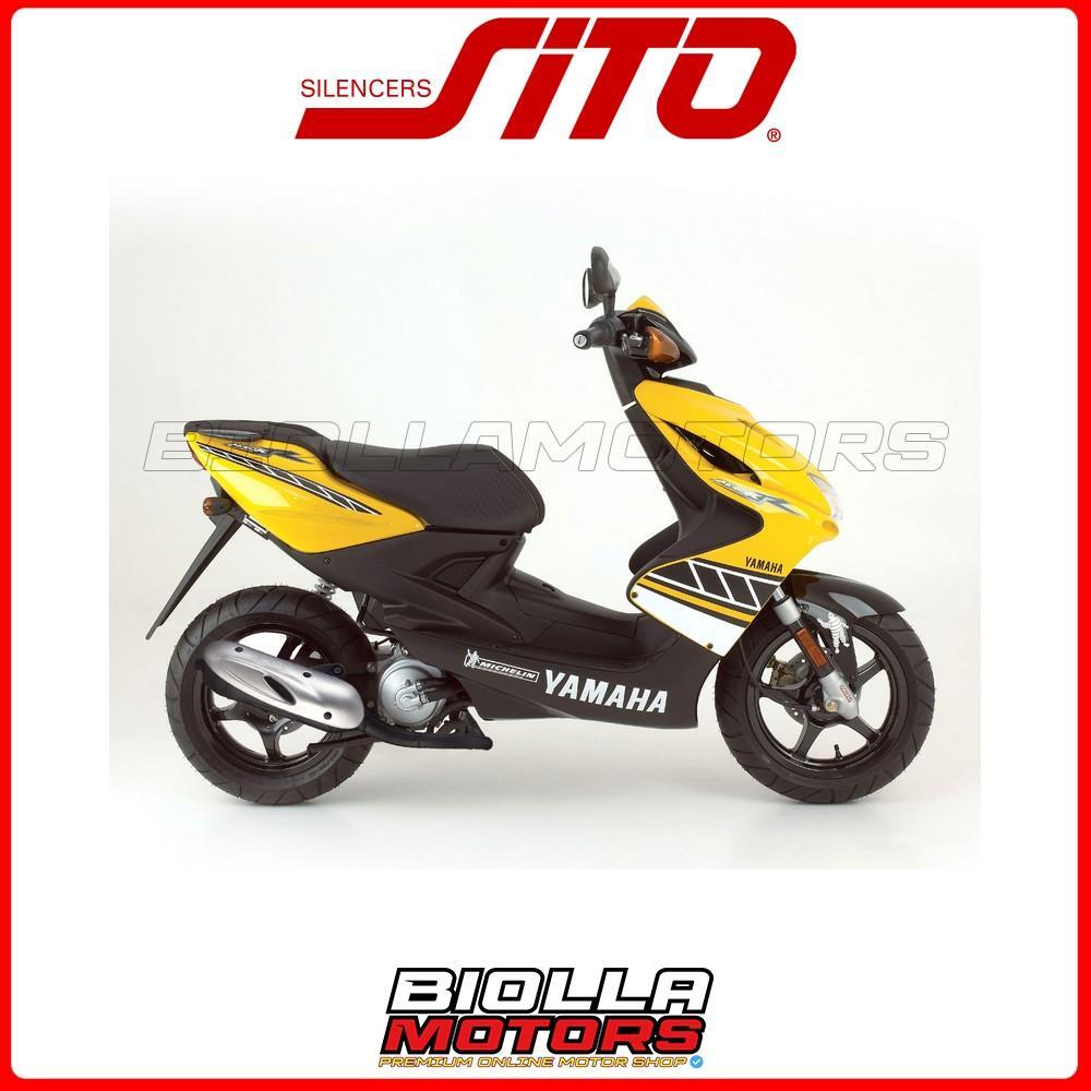 0587 EXHAUST SITO YAMAHA AEROX 50 1997 1999 STEEL 2T UK