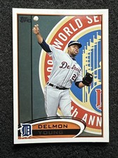 DELMON YOUNG #65 2012 Topps Baseball QTY Detroit Tigers