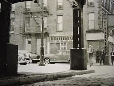 1960 8x10 Fibre Darkroom Print Ron Ziel Photo Washington & Myrtle Brooklyn NYC