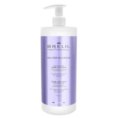 Brelil Silver Blonde Shampoo for Bleached Hair 1000 ml./33.3 fl.oz.