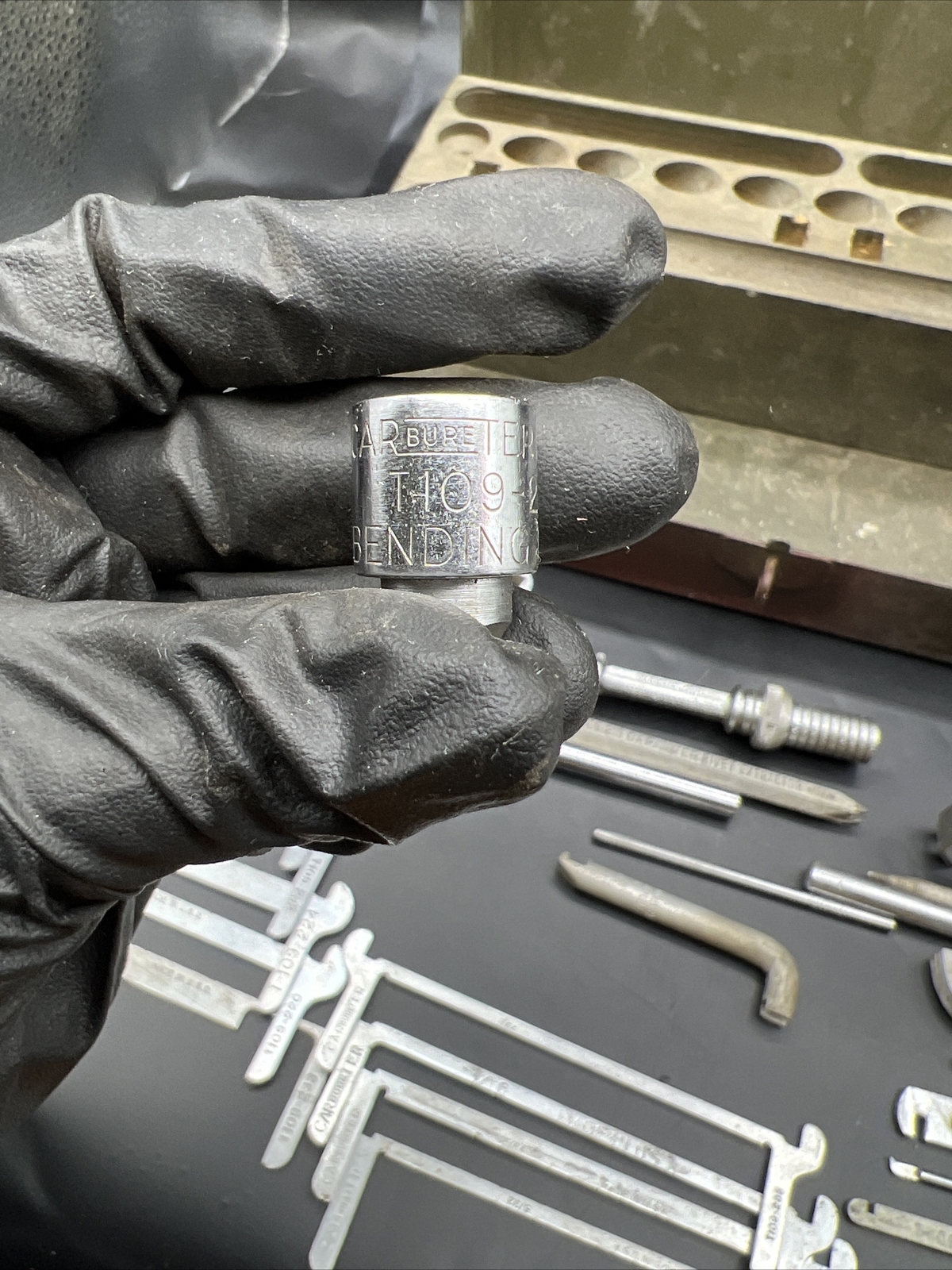 vintage Carter Carburetor tool kit Not Complete eBay