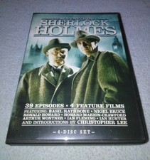 The Adventures of Sherlock Holmes: 36 Episodes + 4 Feature Films DVD