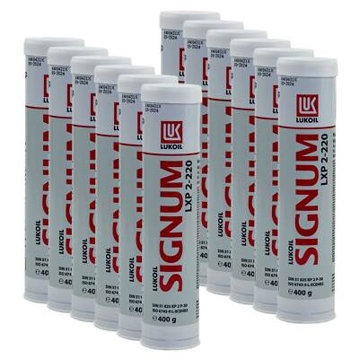Lithium-Komplexfett Fett Lithium Fette Lukoil 58952586 Signum LXP 2-220 12X 400g