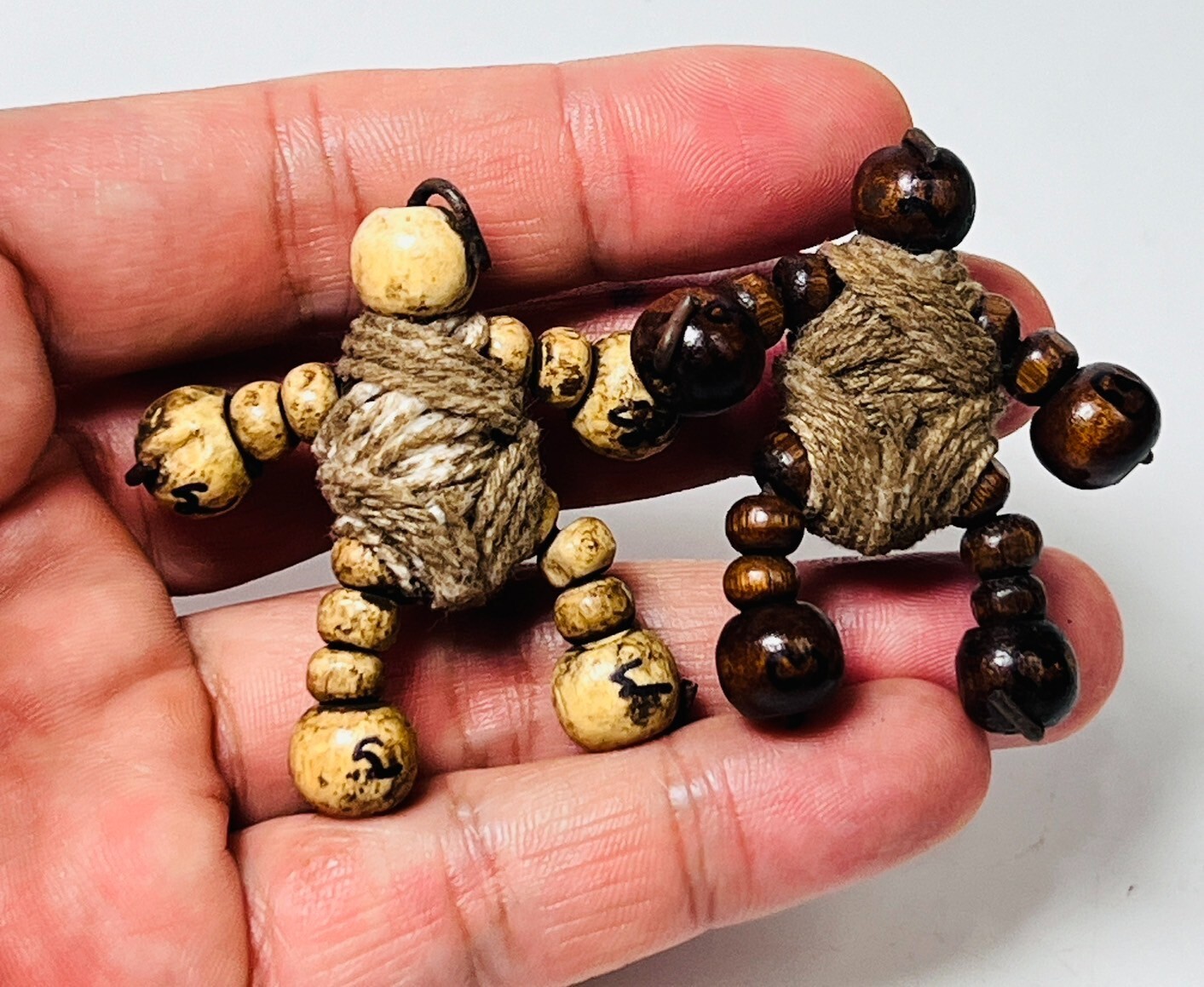 2Pcs Hoon Payon HPY Guardian Warrior Talisman AJ Loy Doll Magic Protect Amulet