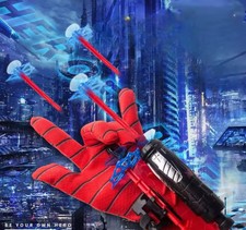 Spider-Man Web Shooter Spring-Powered Blaster...
