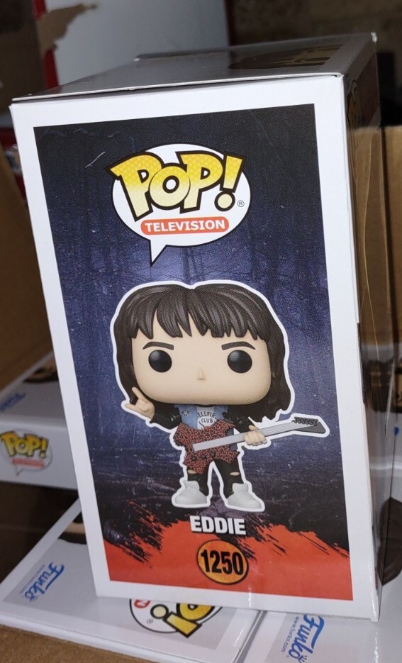 Funko Pop Eddie Munson Stranger Things #1250 Special Edition Funko Pop Eddie Munson Stranger Things #1250 Special Edition