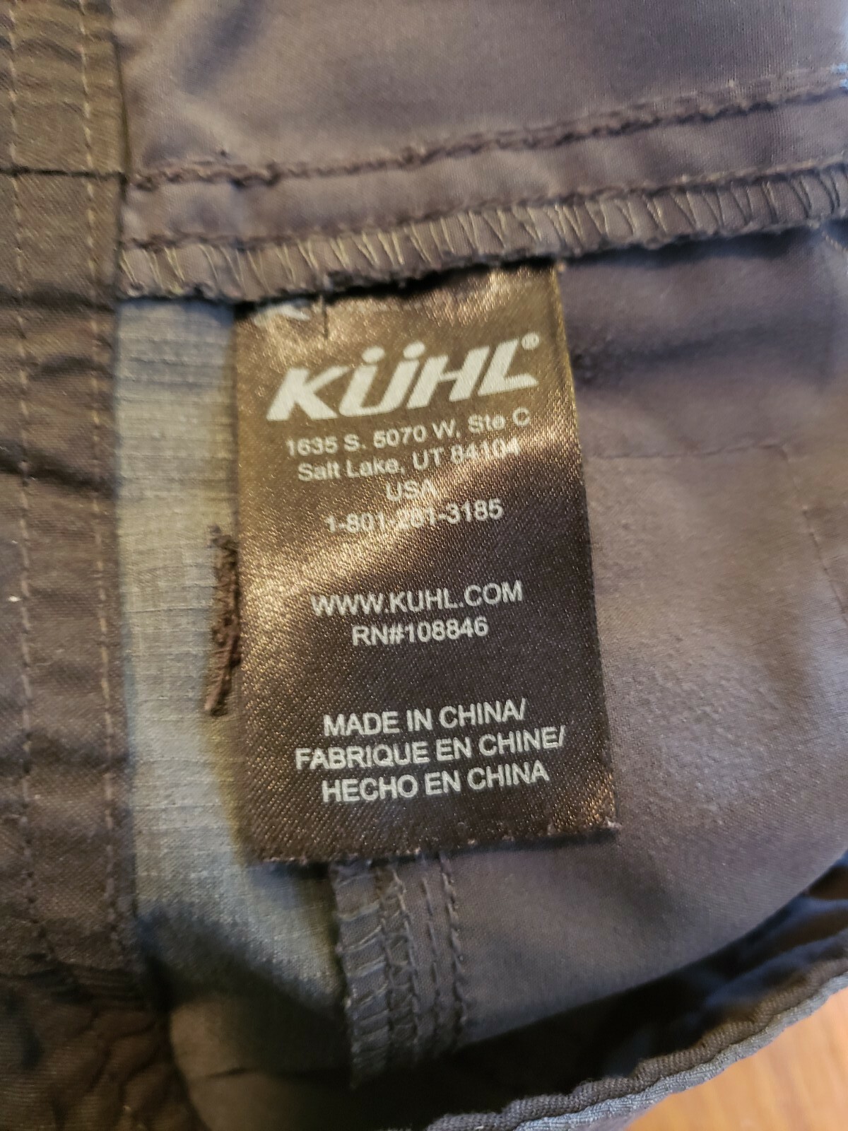 Mens 34 Kuhl Shorts hike camp climb outdoor Gem