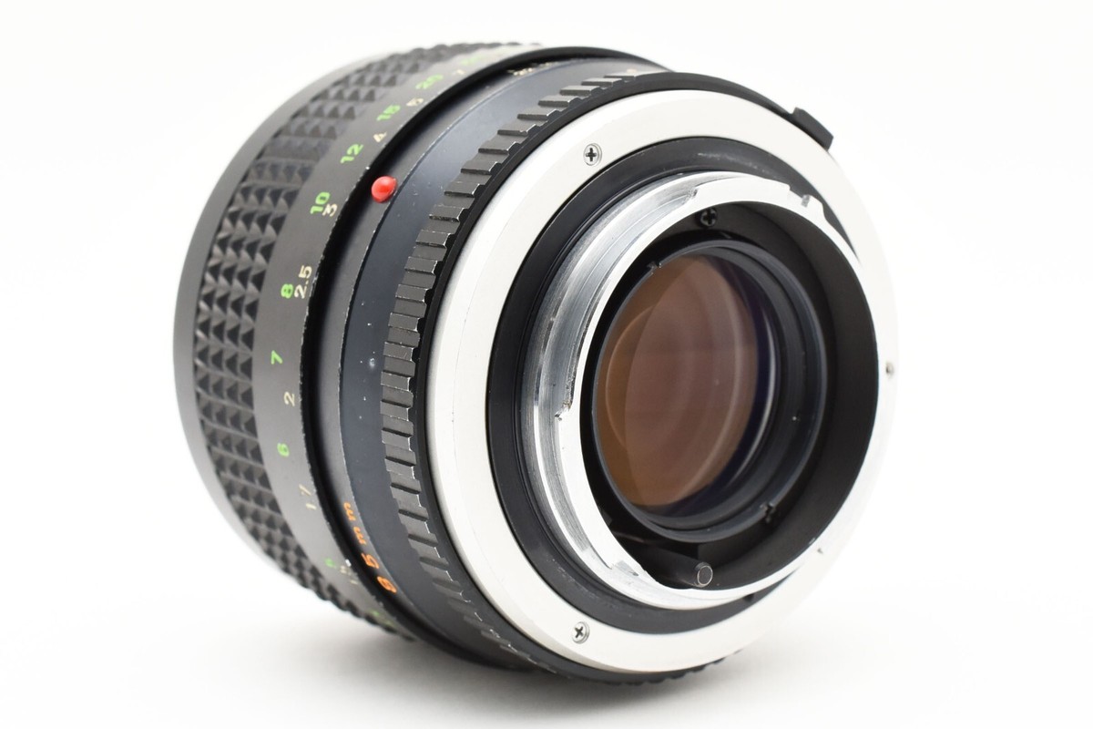 Exc+5 / Caps] Minolta MC ROKKOR 85mm F1.7 Portrait MF Lens for MC