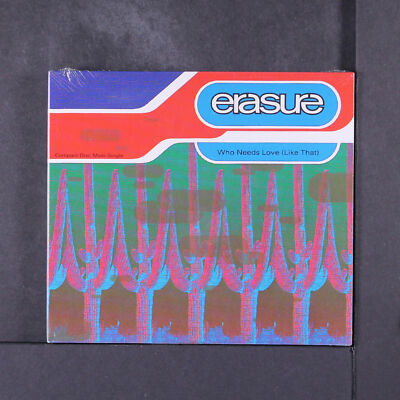 ERASURE: who needs love (like that) SIRE CD Single Sealed