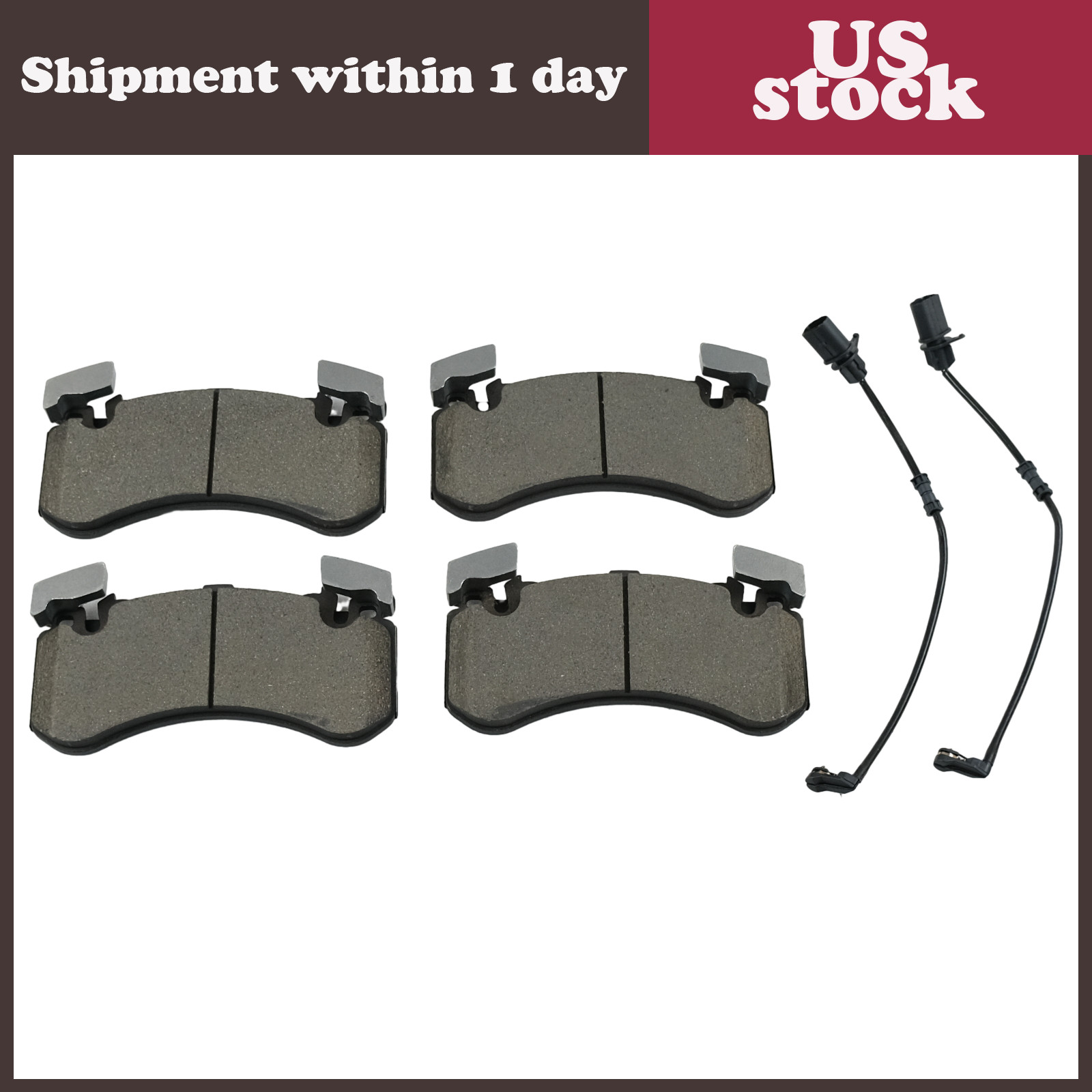 NEW front brake pads & rotors 12185 FOR Bentley Mulsanne  3Y0615301A 3y0698151c