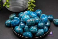 Blue Apatite Tumble