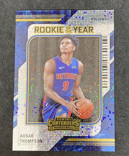 2023-24 Panini Contenders - Rookie of the Year Contenders #6 Ausar Thompson (RC) - Picture 2 of 3