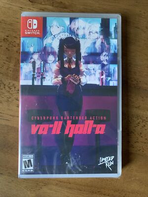 VA-11 Hall-A Limited Run Cyberpunk Bartender Action (Switch, 2020) 