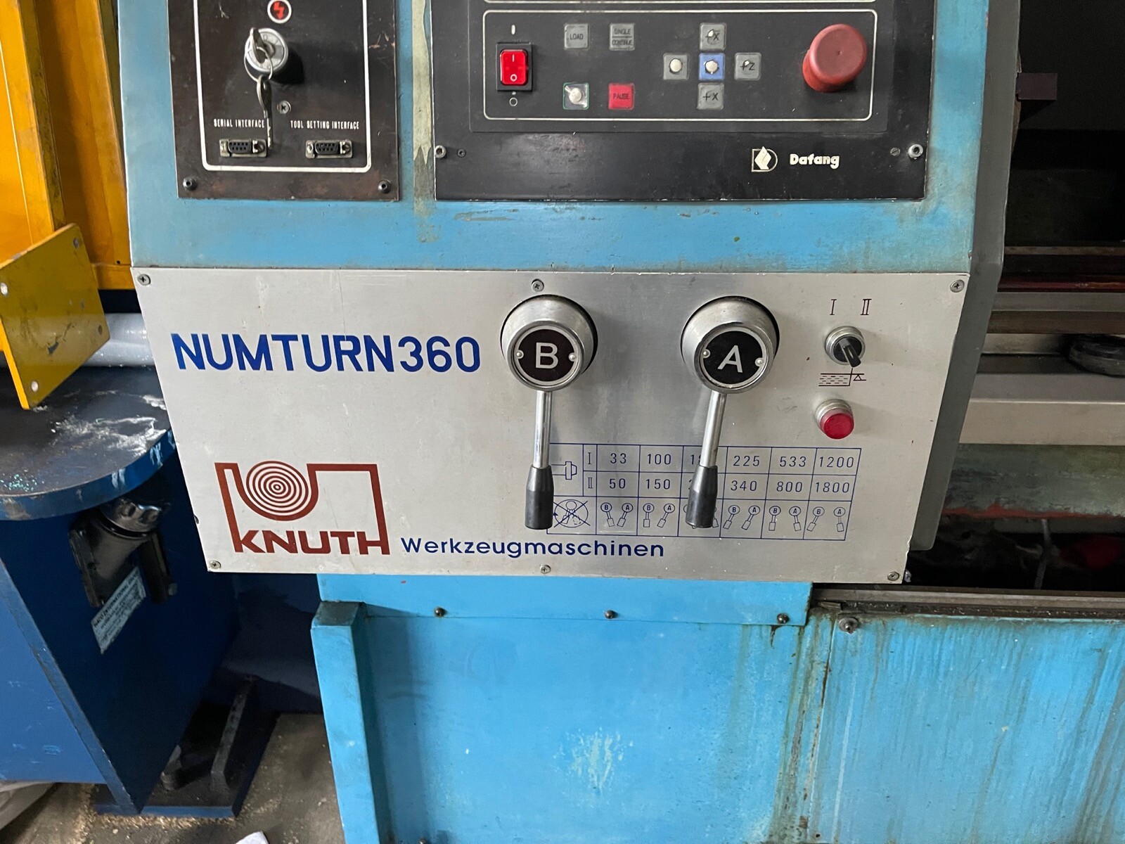 Knuth Numturn 360 CNC Zyklendrehmaschine  – Bild 2