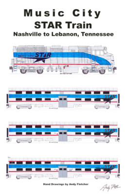 Music City Star Commuter Train Nashville 11