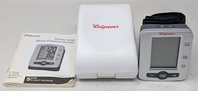 #ad HoMedics Walgreens WGNBPW 520 Digital Deluxe Wrist Blood Pressure Monitor Works $8.49