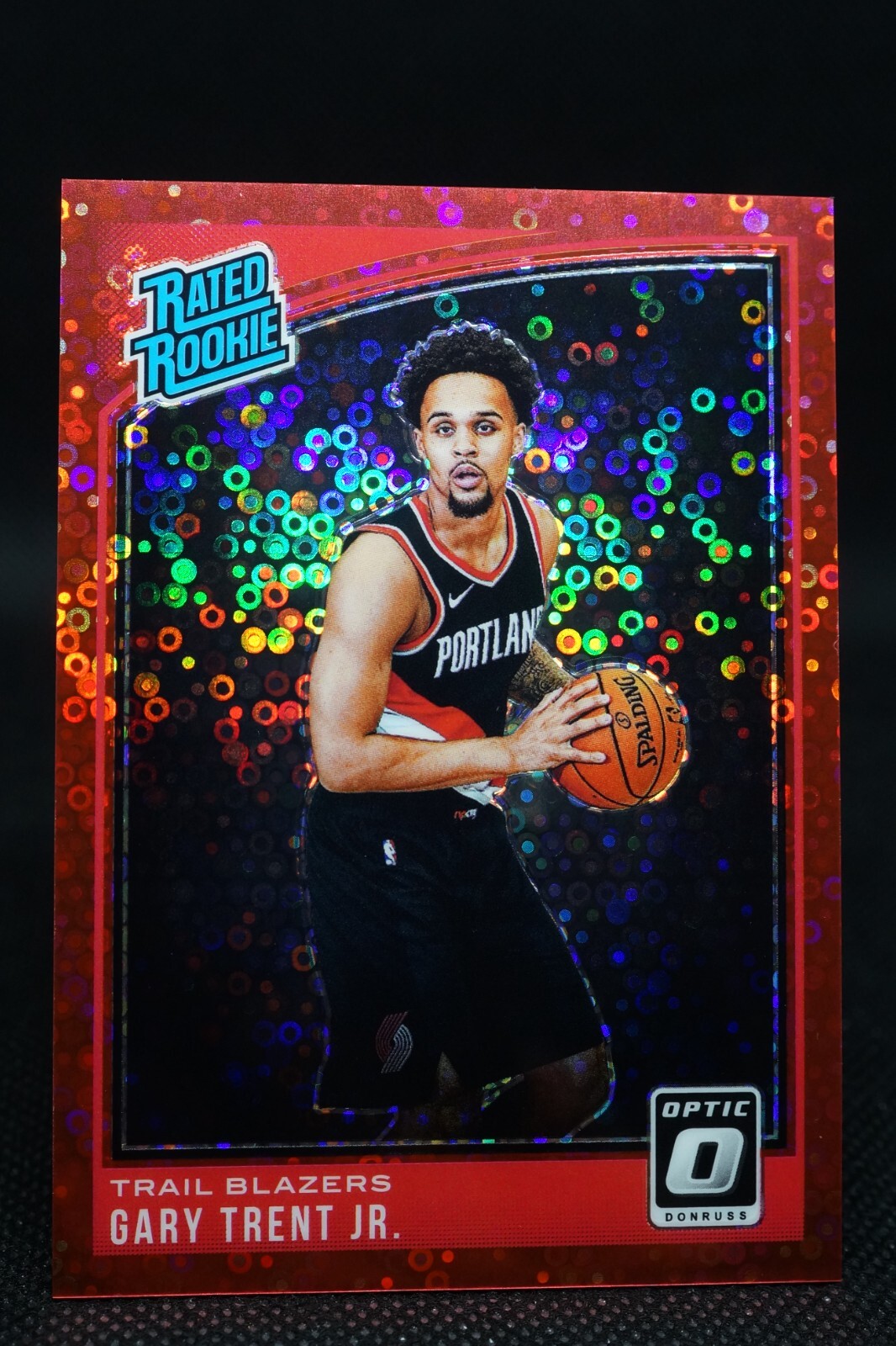 2018-19 NBA Optic Gary Trent Jr #199 Fast Break Red Prizm Rated Rookie RC 28/85