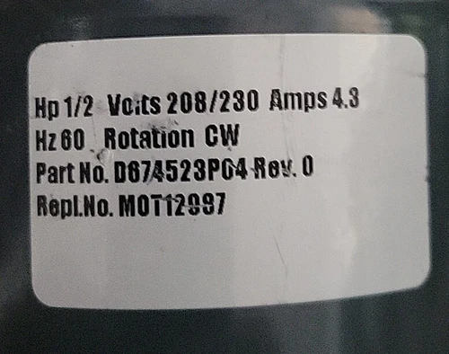 OEM GE TRANE MOT12987 03HQ9Q ECM MODULE HVAC USA 🇺🇸 SELLER FREE SHIPPING...