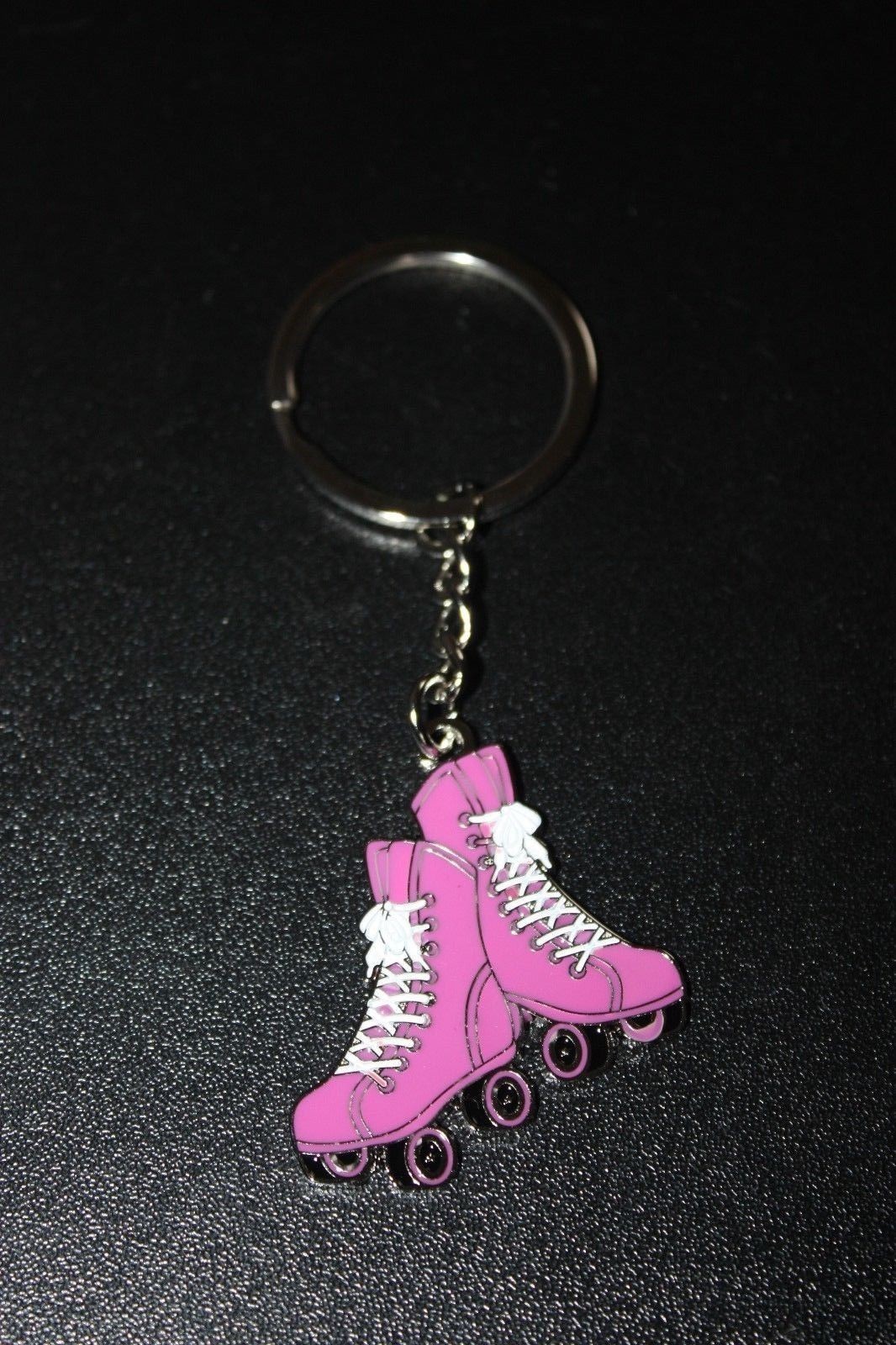Roller Skate Key Chain with Metal Key Ring eBay