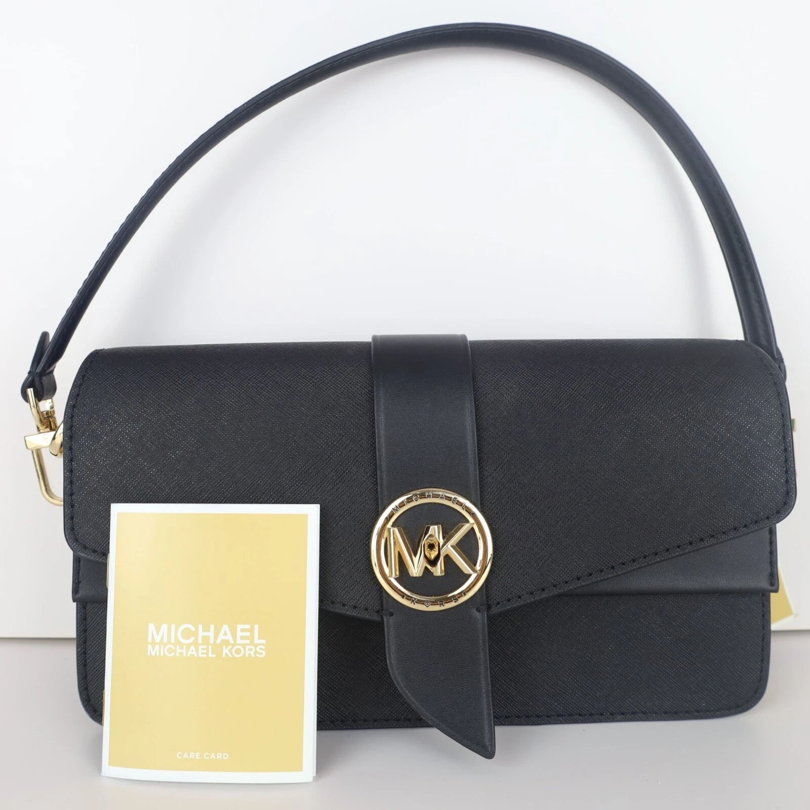 Borsa a tracolla media Michael Kors Greenwich in pelle