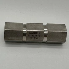 NUPRO - (10 PSI Crack) Stainless Steel  In-line Check Valve