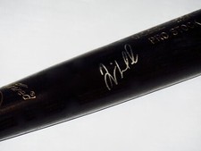 WILL MIDDLEBROOKS AUTOGRAPHED BAT (BOSTON RED SOX) - Spring Training Used Bat!