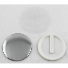 50mm Clip Button Pin Badge Button 100 Sets/Pack For Badge Button Maker