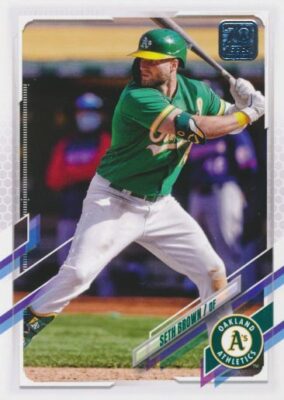 2021 Topps Update #US120 SETH BROWN - Oakland Athletics