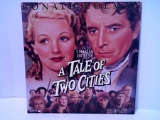 A Tale of Two Cities Laser Disc, Ronald Colman, Charles Dickens- 110824JER2- 875