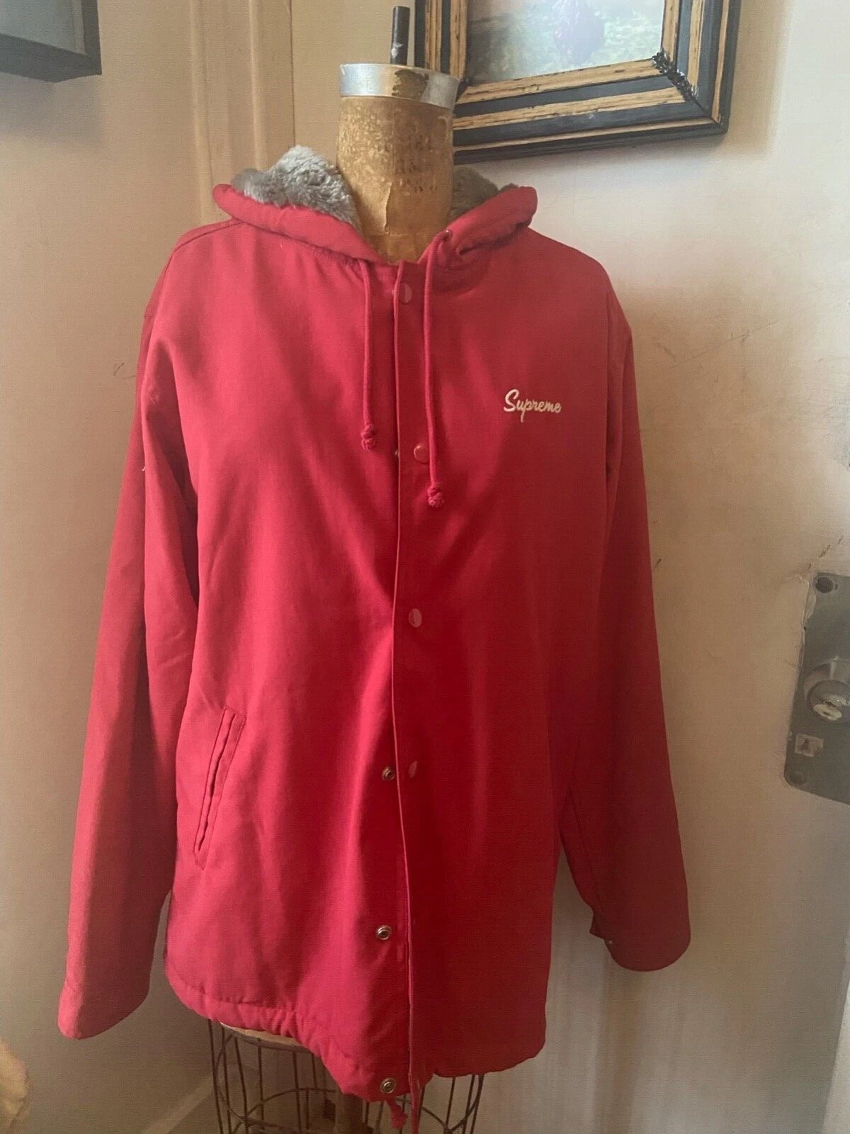 Veste Supreme Stadium   2009   M   Rouge