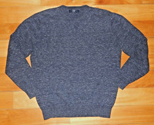 Men's Dark Blue Crew Neck Sweater - Size L - by J. Crew - 100 Comfy Cotton
