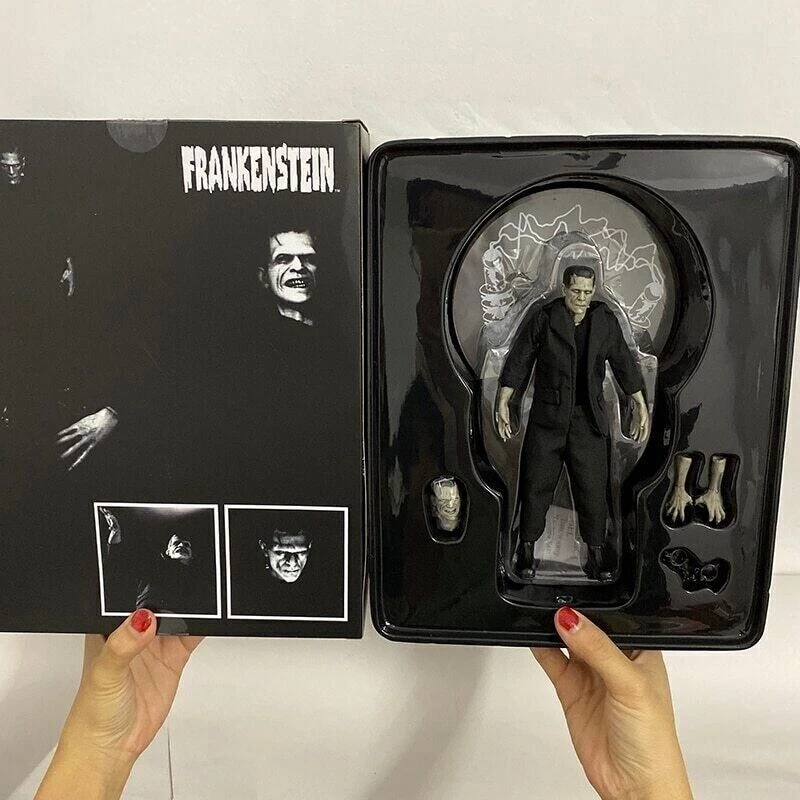 Figura de acción colectiva Mezco DC Comics: The Frankenstein juguetes en caja modelo 1/12 Foto 2 de 4