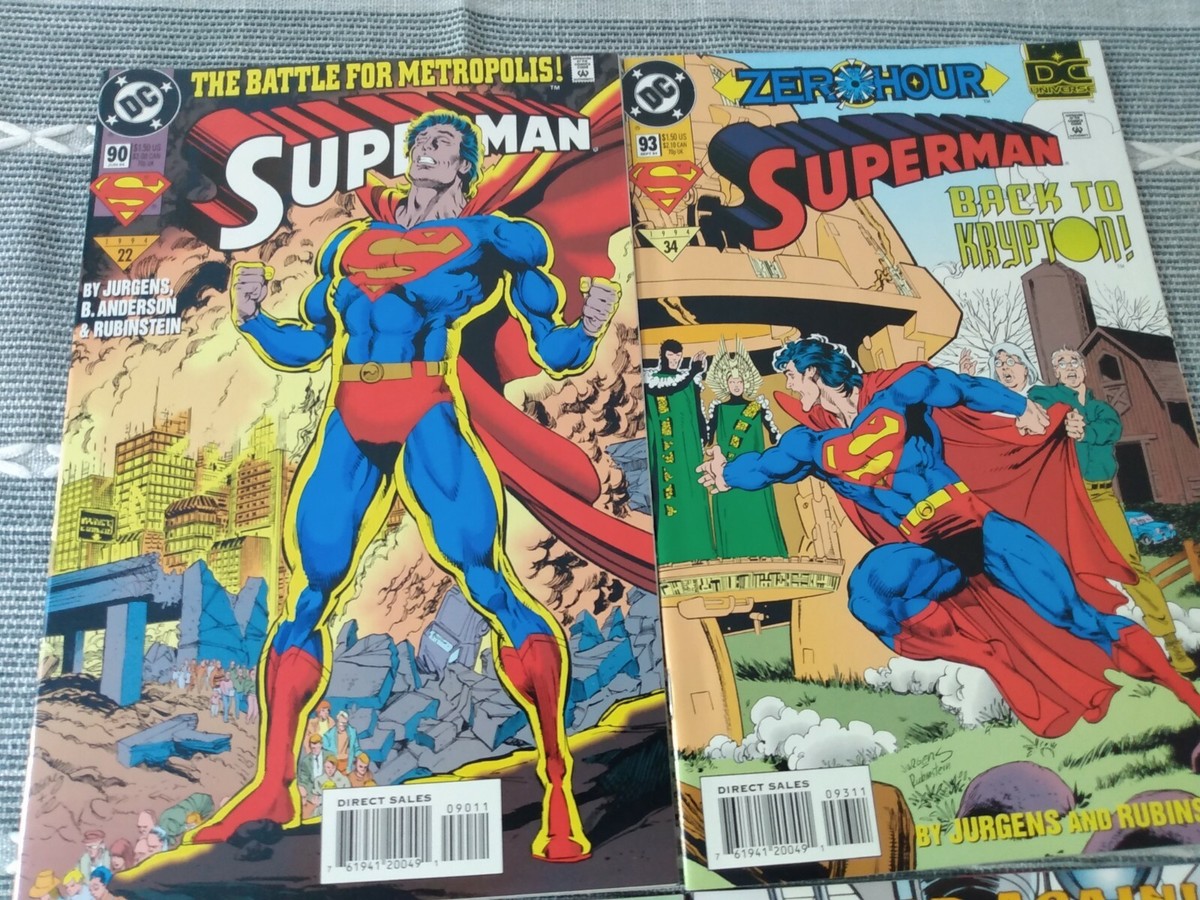 93·94年DCコミック“Superman”7冊セット　コミック 93·94年DCコミック“Superman”7冊セット コミック SUPERMAN #93